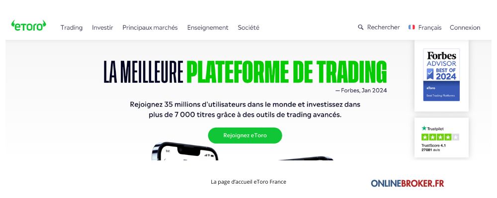 Etoro plateforme